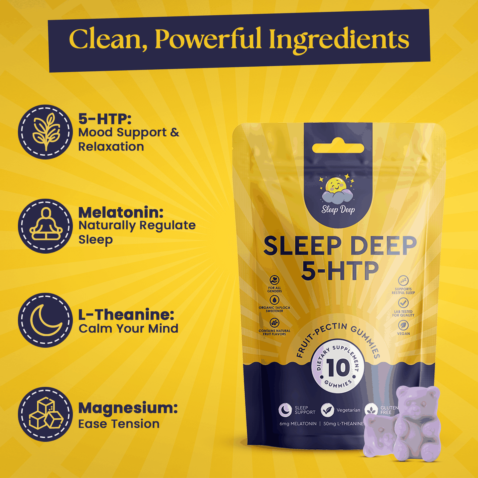 Sleep Deep 5 HTP Gummies Fall Asleep Faster Wake Refreshed RKO sleep-deep-5-htp-gummies-fall-asleep-faster-wake-refreshed-rko