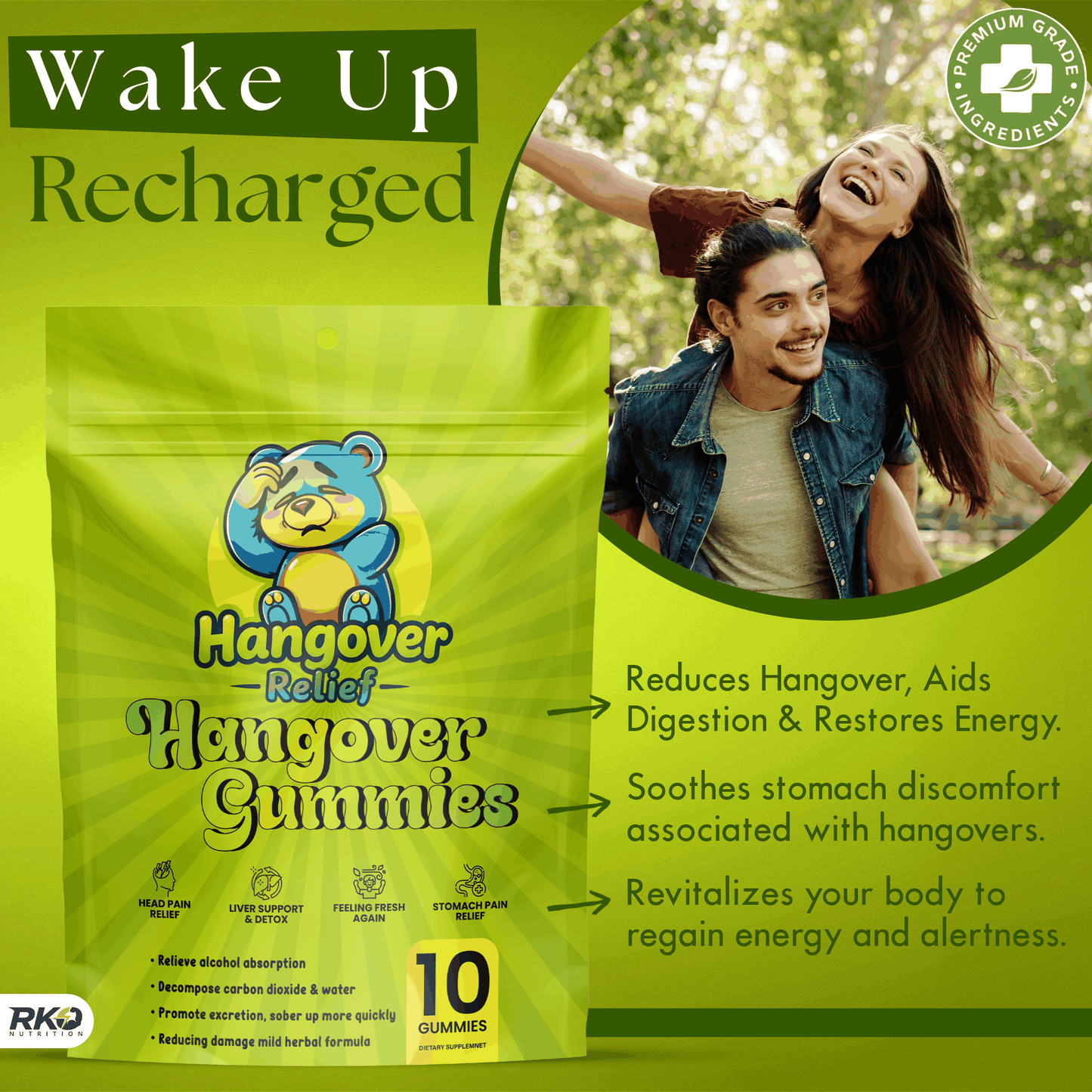 Quick relief, clean energy