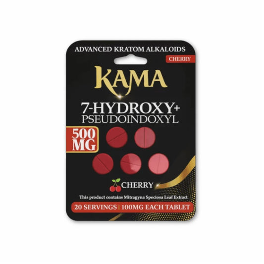 Kama 7-Hydroxy , 5 Flavors, 500mg , Tablets, 5 count